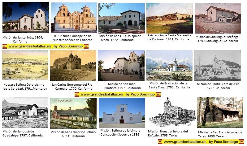 misiones españolas en usa